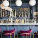 Wall-Mounted Column Wine Rack