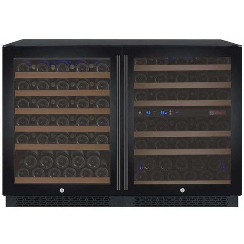 Allavino FlexCount 112 Bottle Three Zone Black Wine Fridge 3Z-VSWR5656-BWT