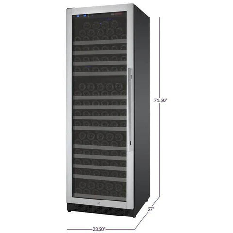 Allavino FlexCount 177 Bottle Single Zone Left Hinge Wine Fridge VSWR177-1SSLN
