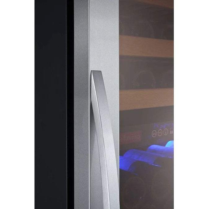Allavino FlexCount Classic 172 Bottle Left Hinge Stainless Steel Door Wine Fridge YHWR172-2SWLN