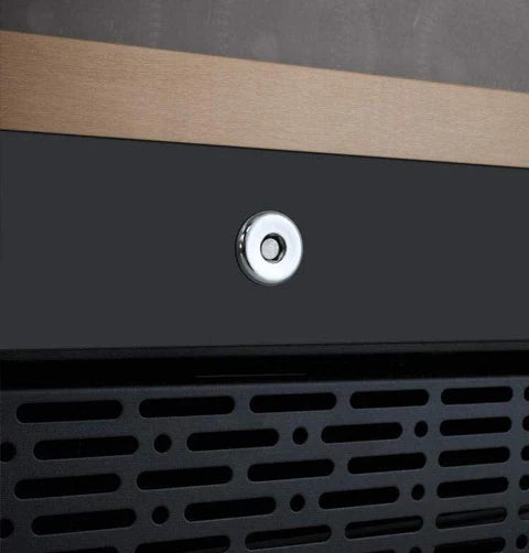 Allavino FlexCount II Tru-Vino 56 Bottle Single Zone Black Left Hinge Wine Fridge VSWR56-1BL20