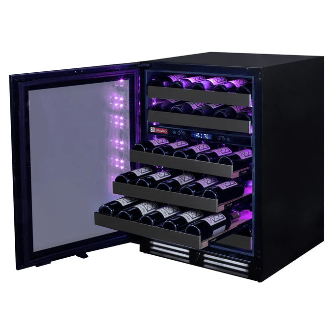 Allavino Reserva 50 Bottle Dual Zone Left Hinge Wine Refrigerator BDW5034D-2BSL