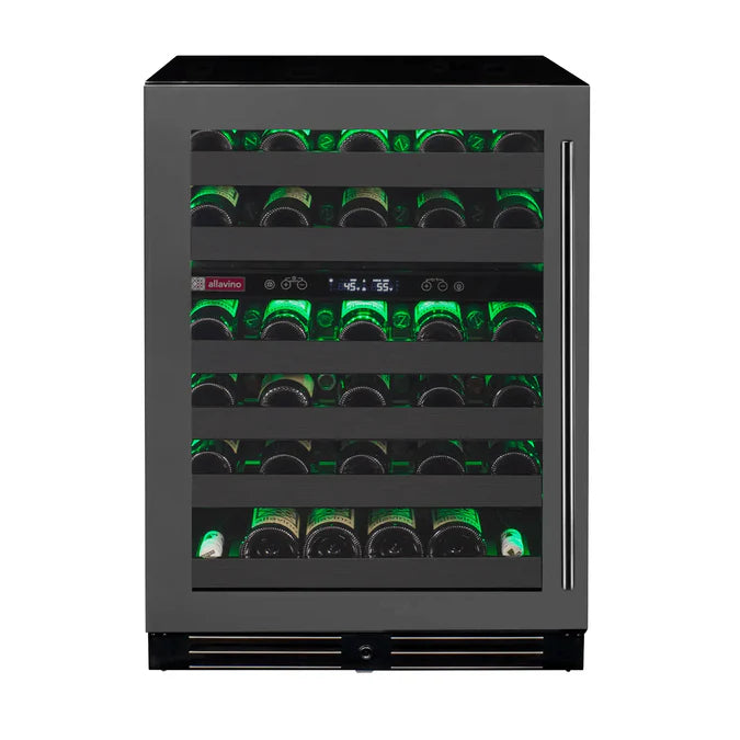 Allavino Reserva 50 Bottle Dual Zone Left Hinge Wine Refrigerator BDW5034D-2BSL