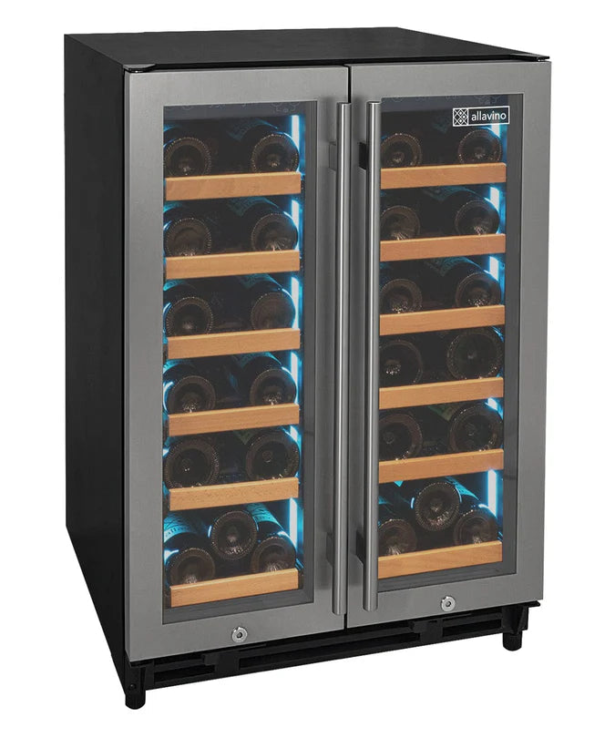 Allavino Reserva Series 36 Bottle Dual Zone Wine Refrigerator VSW3634FD-2S