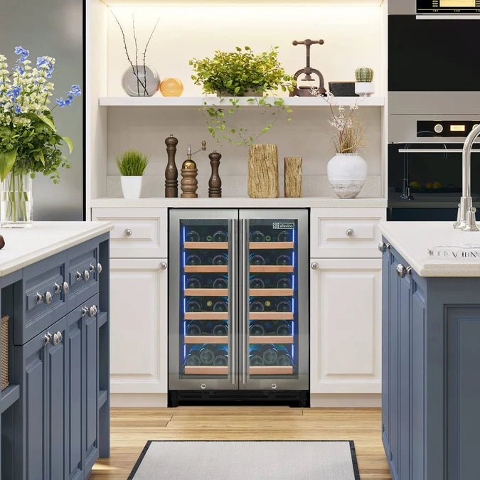 Allavino Reserva Series 36 Bottle Dual Zone Wine Refrigerator VSW3634FD-2S