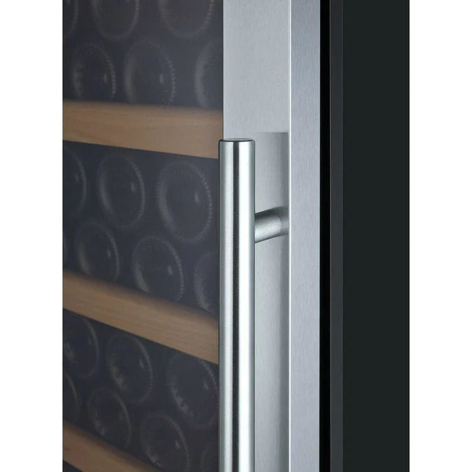 Allavino Vite II Tru-Vino 277 Bottle Single Zone Stainless Steel Left Hinge Wine Fridge YHWR305-1SL20