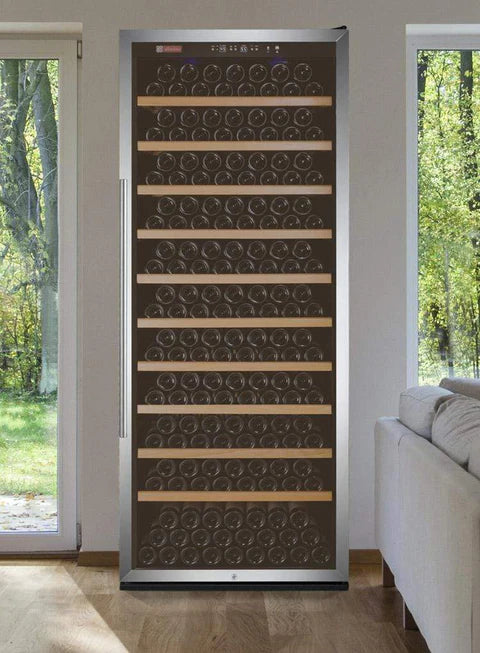 Allavino Vite II Tru-Vino 277 Bottle Single Zone Stainless Steel Right Hinge Wine Fridge YHWR305-1SR20