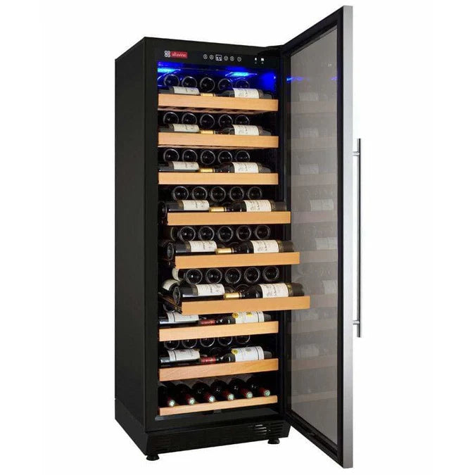 Allavino Vite II Tru-Vino 99 Bottle Stainless Steel Right Hinge Wine Fridge YHWR115-1SR20