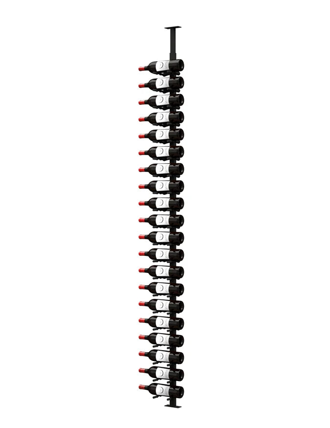 Ultra Wine Racks 21 Bottles HZ 1-Sided Floor-to-Ceiling Display