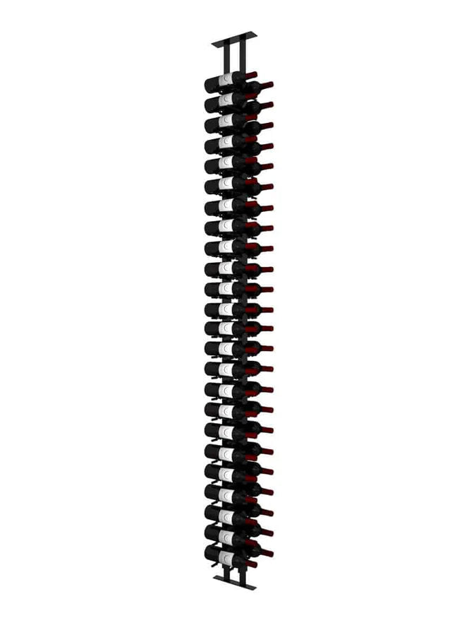 Ultra Wine Racks Floor-To-Ceiling Mounted Display - 2 Sided (42 Bottles)