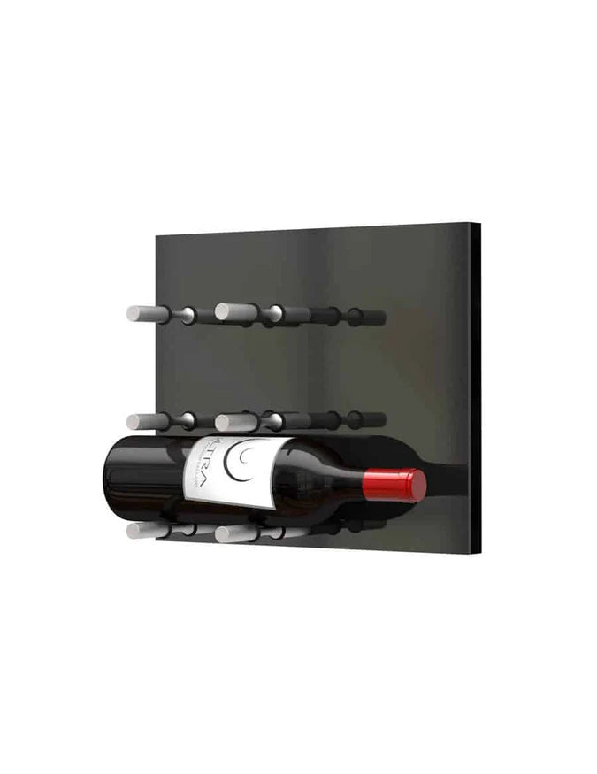 Ultra Wine Racks - Fusion Panels HZ Black (3 to 9 Bottles)
