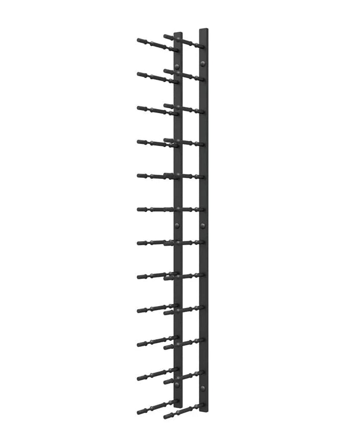 Ultra Wine Racks HZ Wall Rails - 4FT Metal Wine Racks (12 to 36 Bottles)