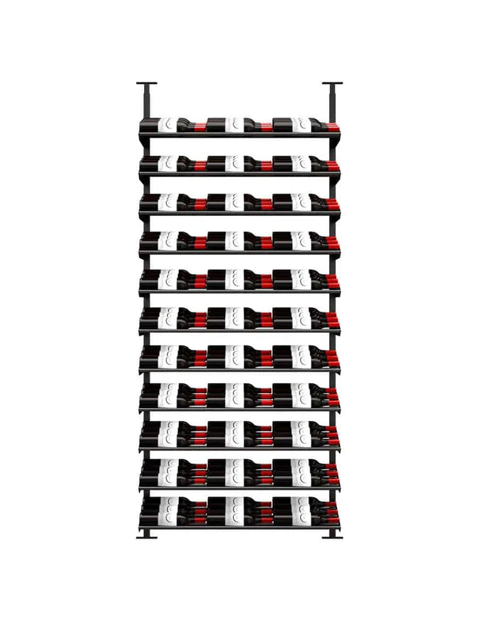 Ultra Wine Racks Showcase Standard Cascade Kits 66-99 Bottles