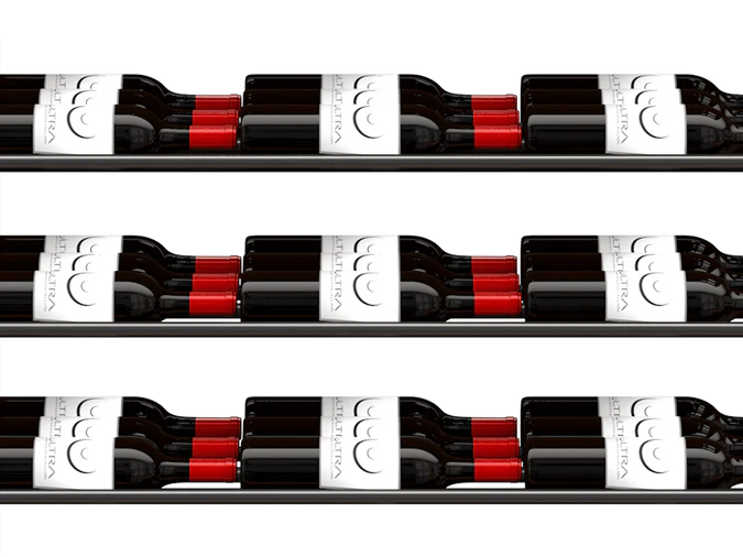 Ultra Wine Racks Showcase Standard Cascade Kits 66-99 Bottles