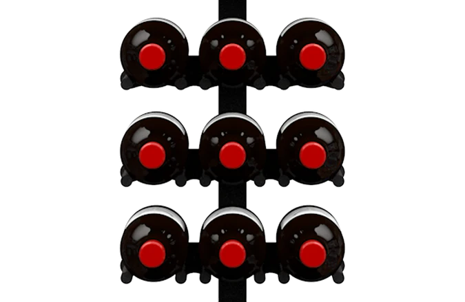 Ultra Wine Racks ST Minimalist 40 Bottles 2-Sided Display