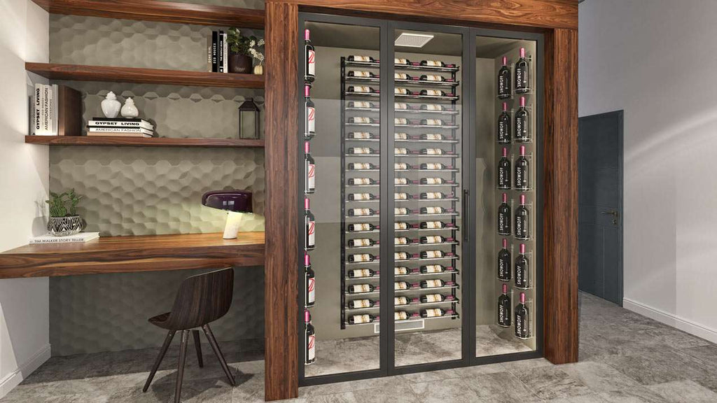 Wall Mount Wine Rack: Liquor Display Ideas