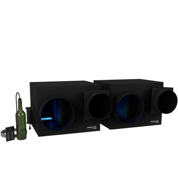 Twin Platinum Split – Ducted (110V or 220V Condenser) Wine Cellar Cooling System