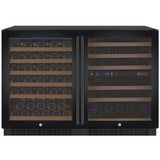 Allavino FlexCount 112 Bottle Three Zone Black Wine Fridge 3Z-VSWR5656-BWT