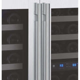 Allavino FlexCount 112 Bottle Three-Zone Wine Fridge 3Z-VSWR5656-SST