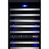 Allavino FlexCount 121 Bottle Two Zone Right Hinge Wine Fridge VSWR121-2SSRN