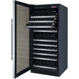 Allavino FlexCount 128 Bottle Single Zone Left Hinge Wine Fridge VSWR128-1SSLN
