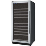 Allavino FlexCount 128 Bottle Single Zone Left Hinge Wine Fridge VSWR128-1SSLN