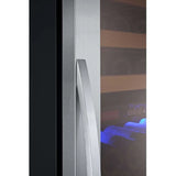 Allavino FlexCount 172 Bottle Dual Zone Stainless Steel Right Hinge Wine Fridge YHWR172-2SWRN