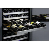 Allavino FlexCount 177 Bottle Single Zone Left Hinge Wine Fridge VSWR177-1SSLN