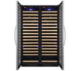 Allavino FlexCount 348 Bottle Dual Zone Wine Fridge 2X-YHWR174-1S20