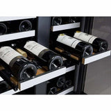 Allavino FlexCount 36 Bottle Dual Zone Stainless Steel French Doors Wine Fridge VSWR36-2SSFN DISCONTINUED