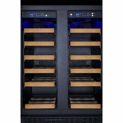 Allavino FlexCount 36 Bottle Dual Zone Wine Fridge VSWR36-2BWFN