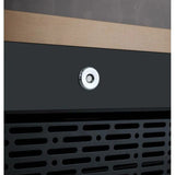 Allavino FlexCount 56 Bottle Dual Zone Black Right Hinge Wine Fridge VSWR56-2BWRN
