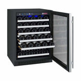 Allavino FlexCount 56 Bottle Dual Zone Stainless Door Right Hinge Wine Fridge VSWR56-2SSRN