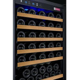 Allavino FlexCount 56 Bottle Single Zone Black Left Hinge Wine Fridge VSWR56-1BWLN