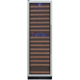 Allavino FlexCount Classic 172 Bottle Left Hinge Stainless Steel Door Wine Fridge YHWR172-2SWLN