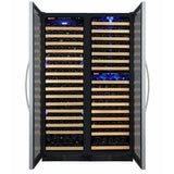 Allavino FlexCount Classic 346 Bottle Three Zone Wine Fridge 3Z-YHWR7274-SW