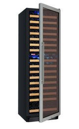 Allavino FlexCount Classic II Tru-Vino 172 Bottle Dual Zone Stainless Steel Right Hinge Wine Refrigerator YHWR172-2SR20