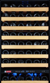 Allavino FlexCount Classic II Tru-Vino 172 Bottle Dual Zone Stainless Steel Right Hinge Wine Refrigerator YHWR172-2SR20