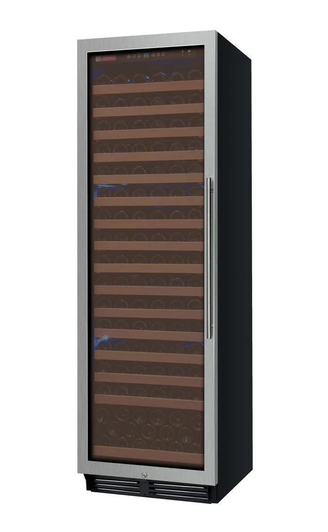 Allavino FlexCount Classic II Tru-Vino 174 Bottle Single Zone Stainless Steel Left Hinge Wine Fridge YHWR174-1SL20