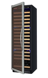 Allavino FlexCount Classic II Tru-Vino 174 Bottle Single Zone Stainless Steel Left Hinge Wine Fridge YHWR174-1SL20