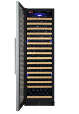 Allavino FlexCount Classic II Tru-Vino 174 Bottle Single Zone Stainless Steel Left Hinge Wine Fridge YHWR174-1SL20