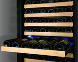 Allavino FlexCount Classic II Tru-Vino 174 Bottle Single Zone Stainless Steel Left Hinge Wine Fridge YHWR174-1SL20