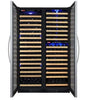 Allavino FlexCount Classic II Tru-Vino 346 Bottle Three Zone Stainless Steel Wine Cooler 3Z-YHWR7274-S20