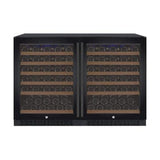 Allavino FlexCount II Tru-Vino 112 Bottle Dual Zone Black Wine Fridge 2X-VSWR56-1B20