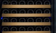 Allavino FlexCount II Tru-Vino 112 Bottle Dual Zone Black Wine Fridge 2X-VSWR56-1B20