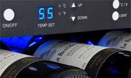 Allavino FlexCount II Tru-Vino 112 Bottle Dual Zone Stainless Steel Wine Fridge 2X-VSWR56-1S20