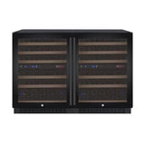 Allavino FlexCount II Tru-Vino 112 Bottle Four Zone Black Wine Fridge 2X-VSWR56-2B20