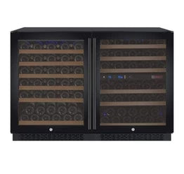 Allavino FlexCount II Tru-Vino 112 Bottle Three Zone Black Wine Refrigerator 3Z-VSWR5656-B20