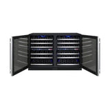 Allavino FlexCount II Tru-Vino 112 Bottle Three Zone Black Wine Refrigerator 3Z-VSWR5656-B20