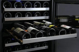 Allavino FlexCount II Tru-Vino 112 Bottle Three Zone Stainless Steel Wine Refrigerator 3Z-VSWR5656-S20